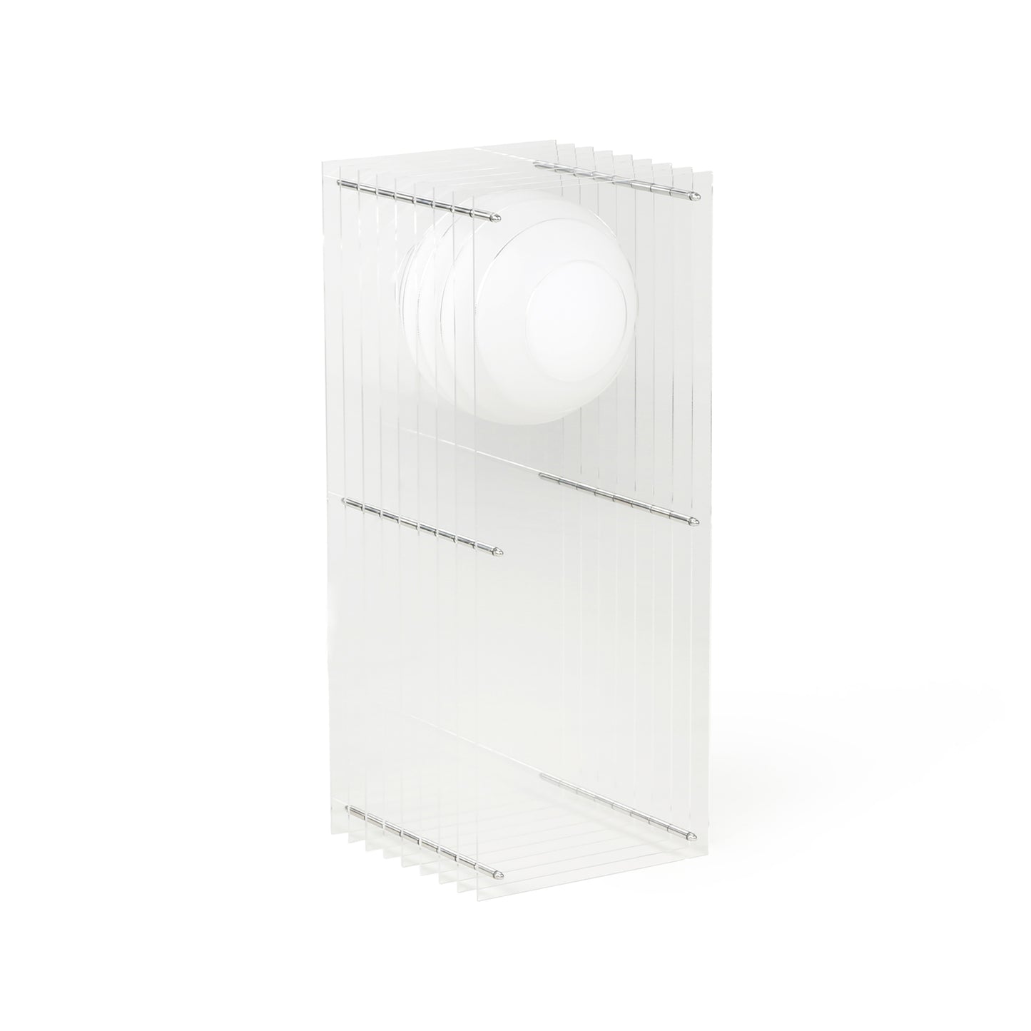 Lớp big rectangle in clear acrylic CE
