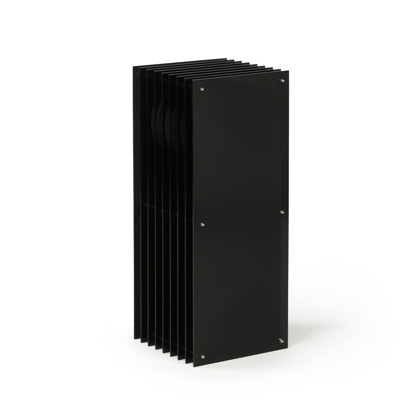 Lớp big rectangle in dark grey acrylic CE