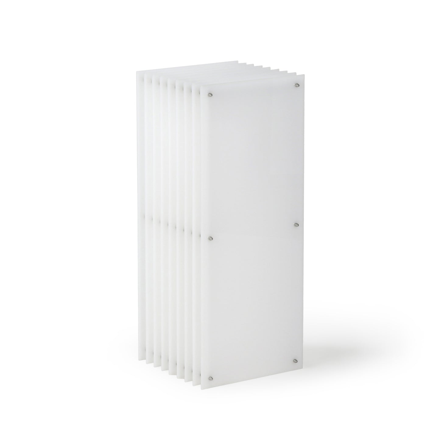 Lớp big rectangle in milky acrylic CE