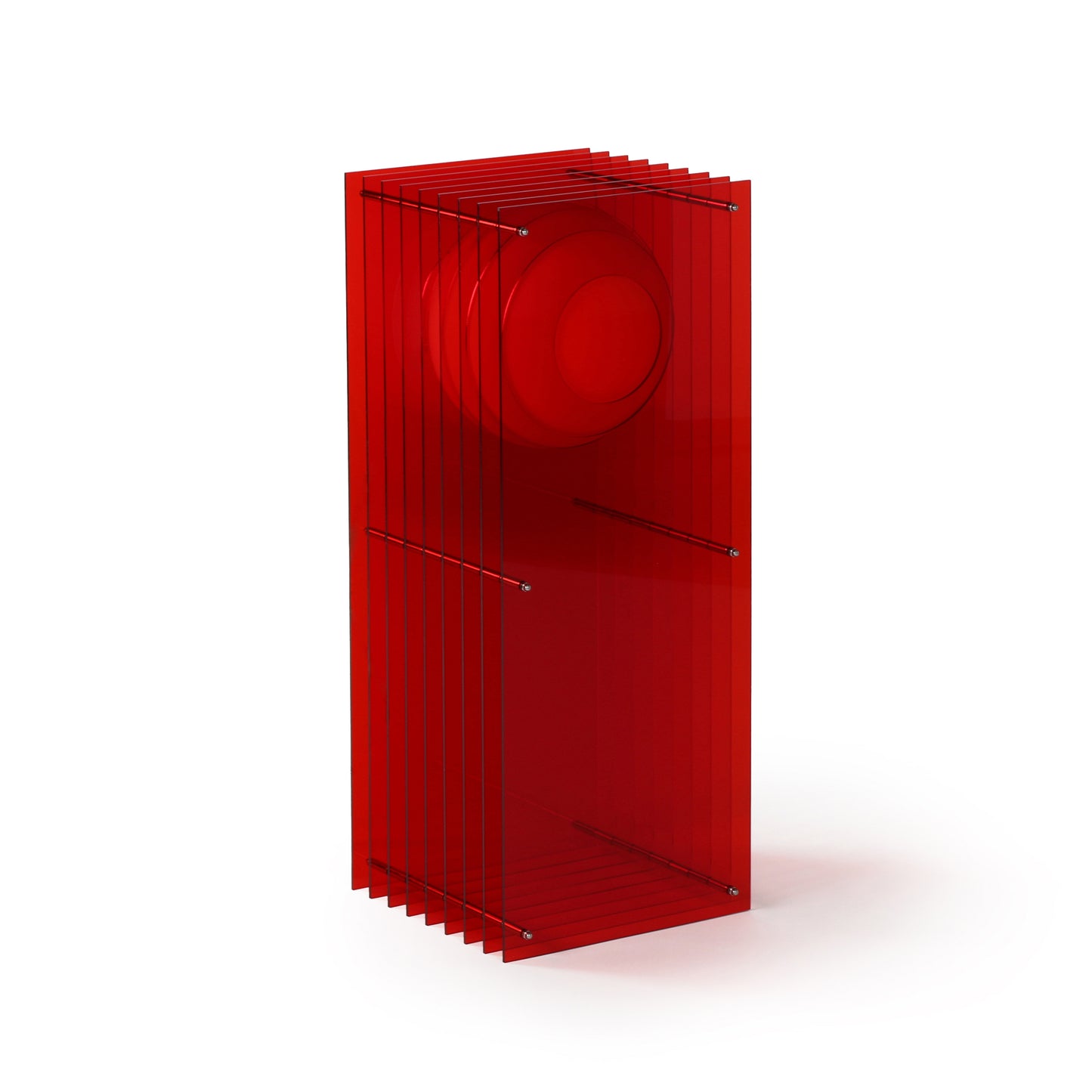 Lớp big rectangle in red acrylic CE