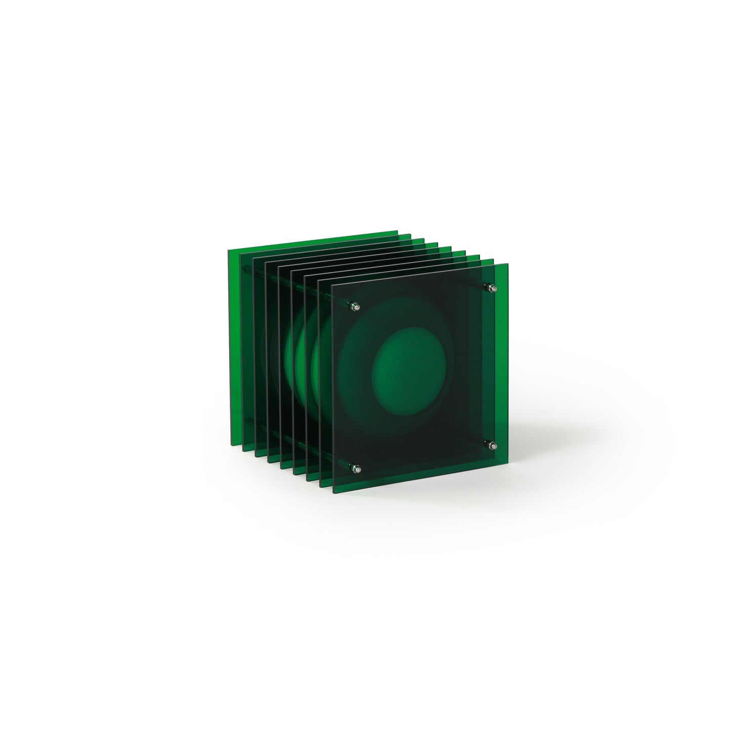 Lớp small square in green acrylic CE