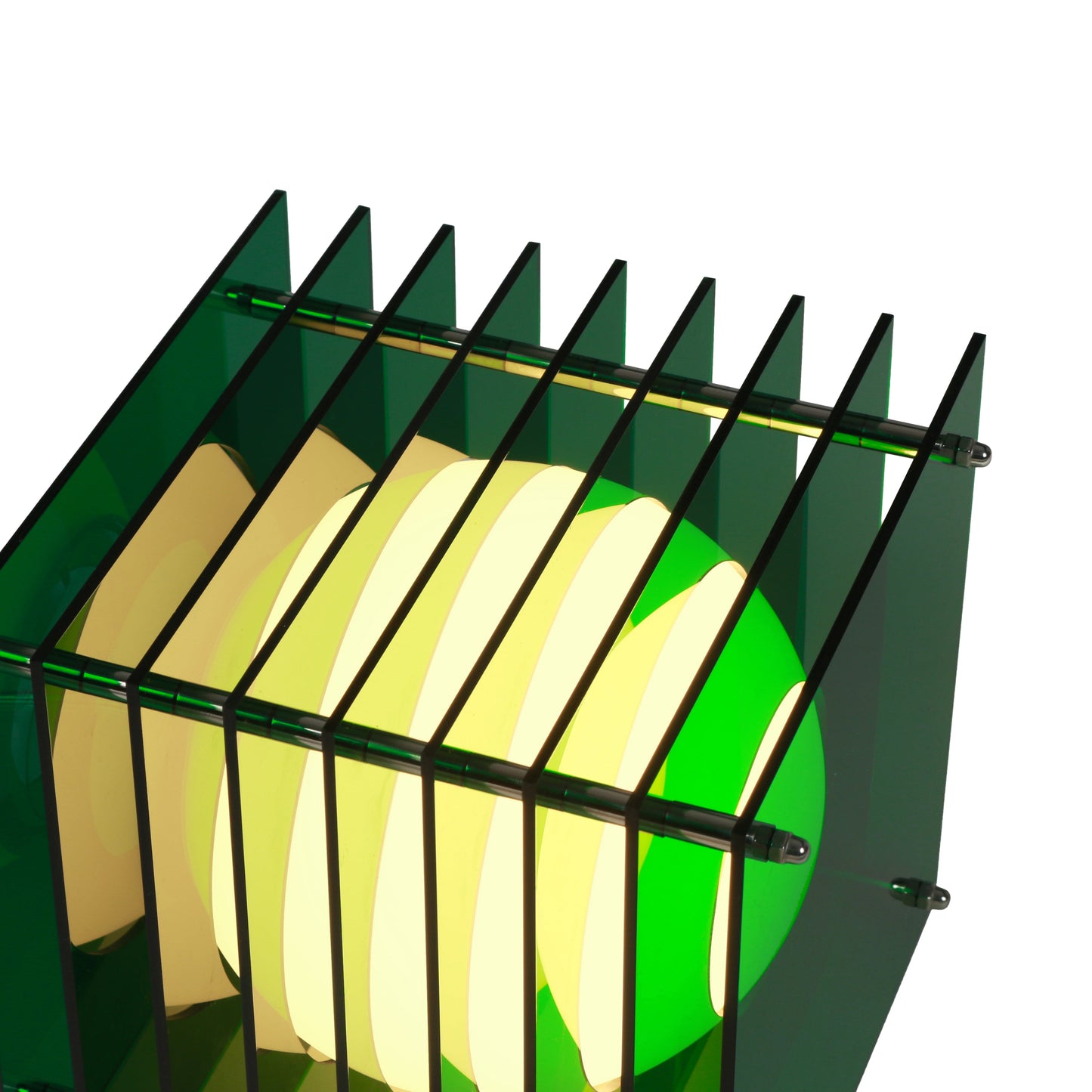 Lớp small square in green acrylic CE