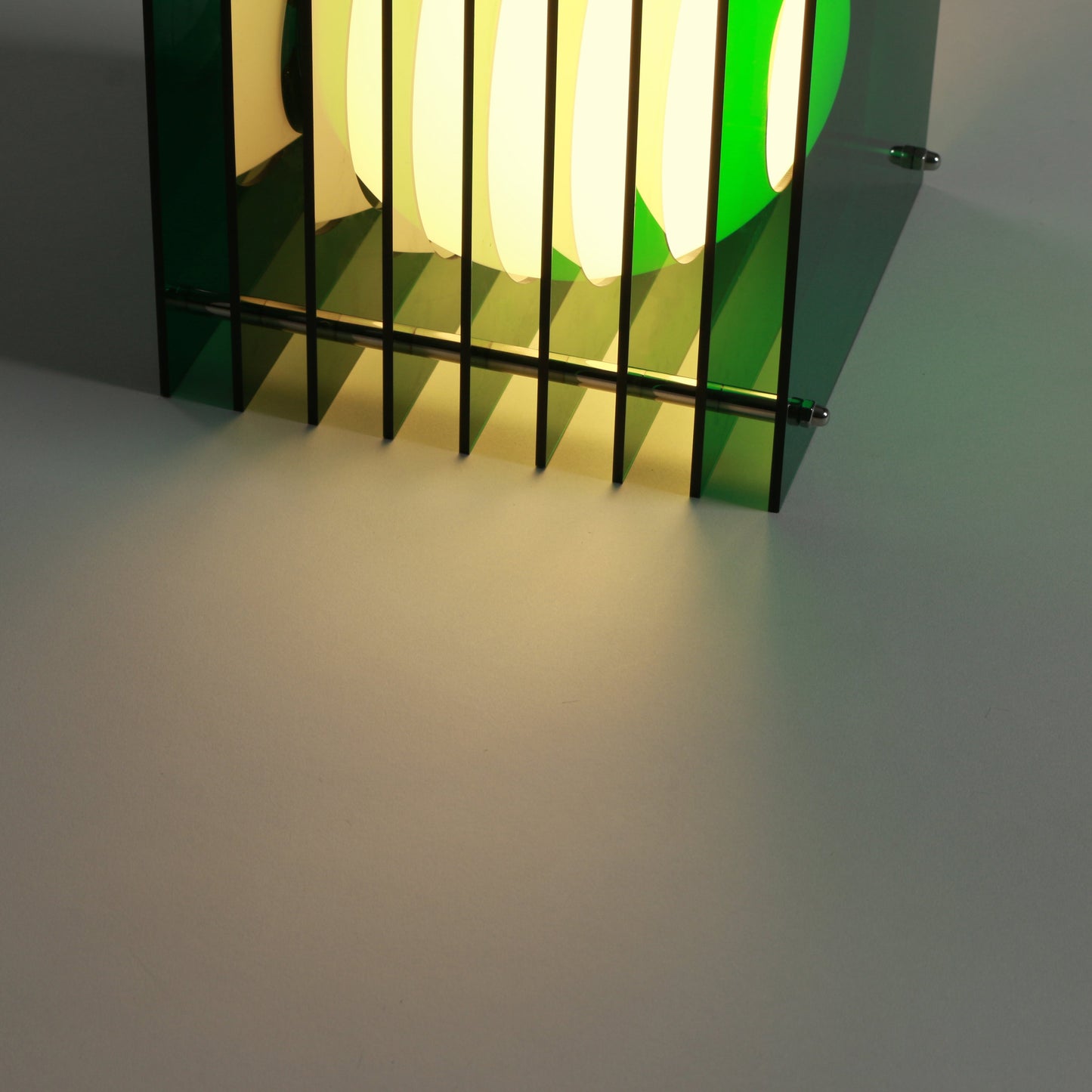 Lớp small square in green acrylic CE