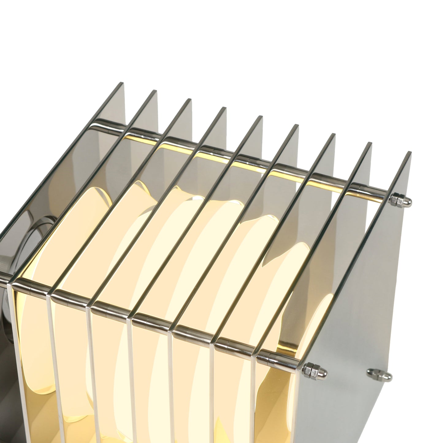 Lớp small square in mirror polished stainless steel CE
