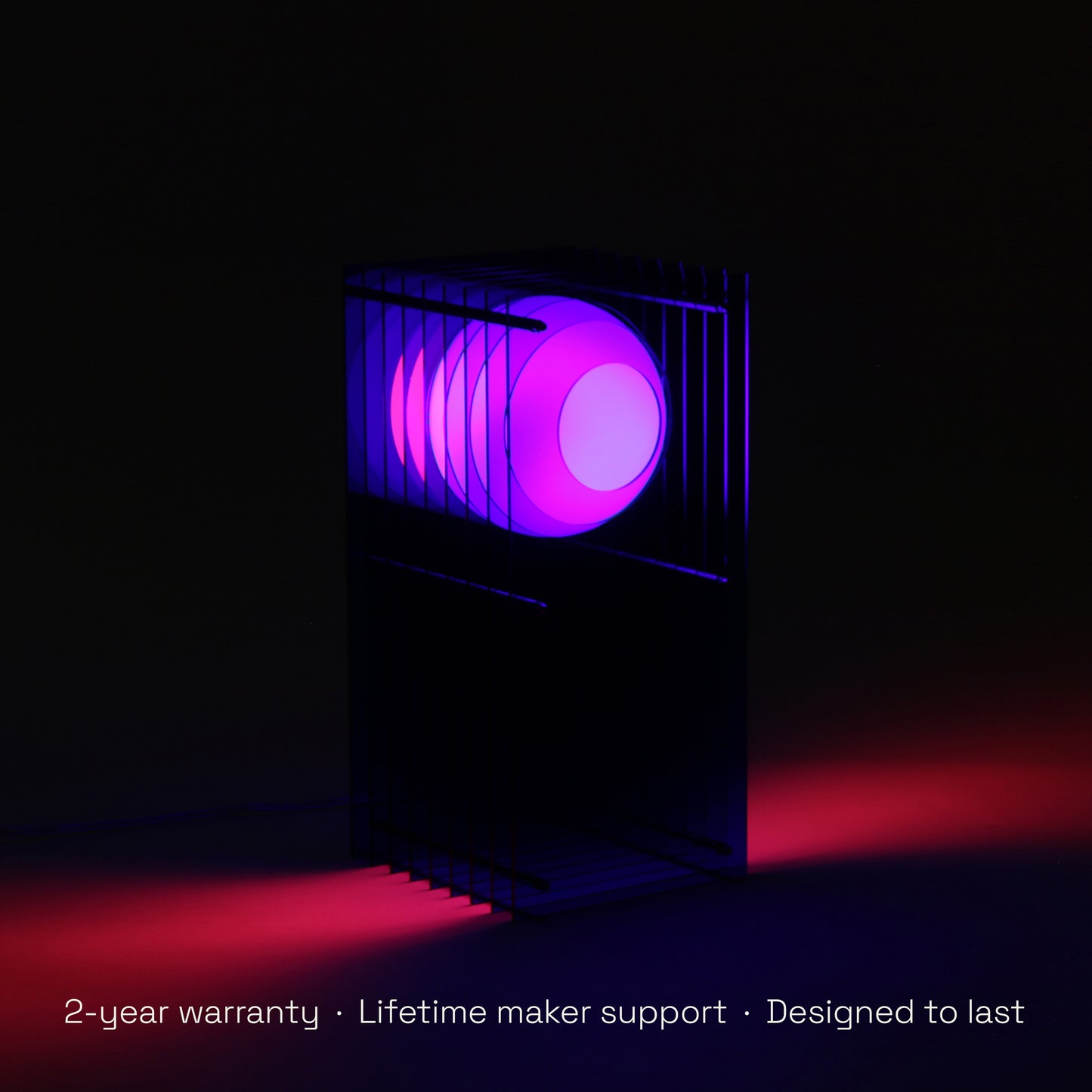 Lớp small rectangle in blue acrylic CE