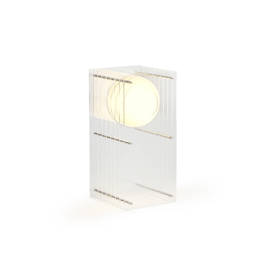 Lớp small rectangle in clear acrylic CE