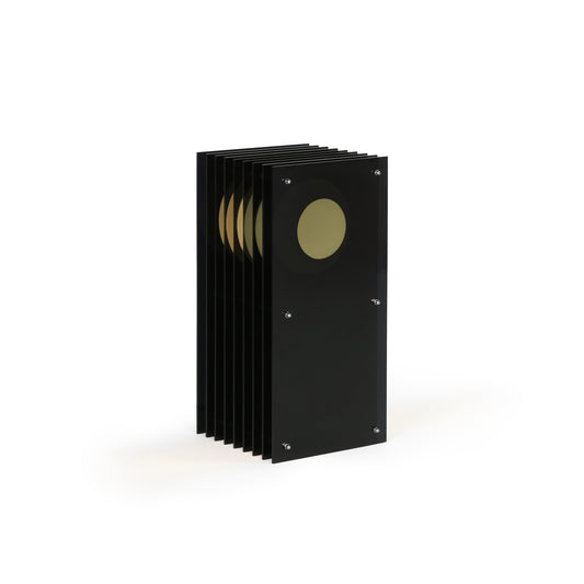 Lớp small rectangle in dark grey acrylic CE