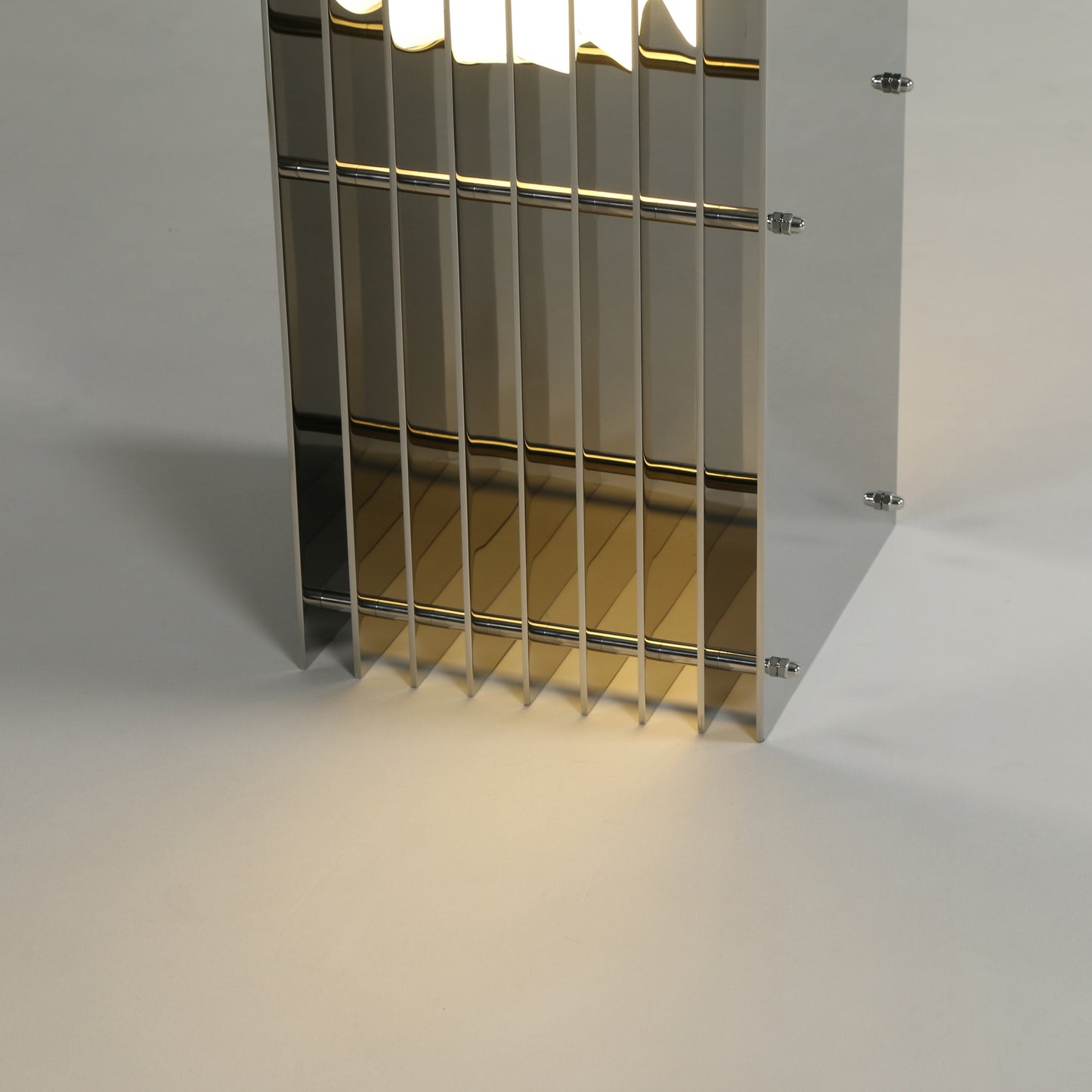 Lớp small rectangle in mirror polished stainless steel CE