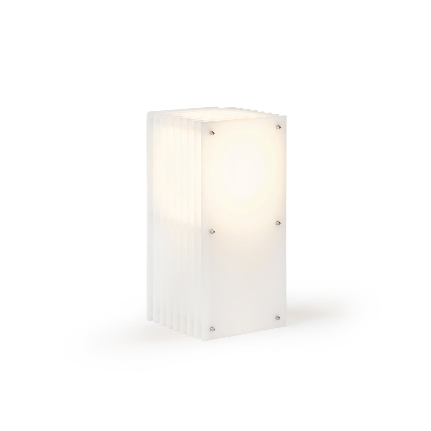 Lớp small rectangle in milky acrylic CE