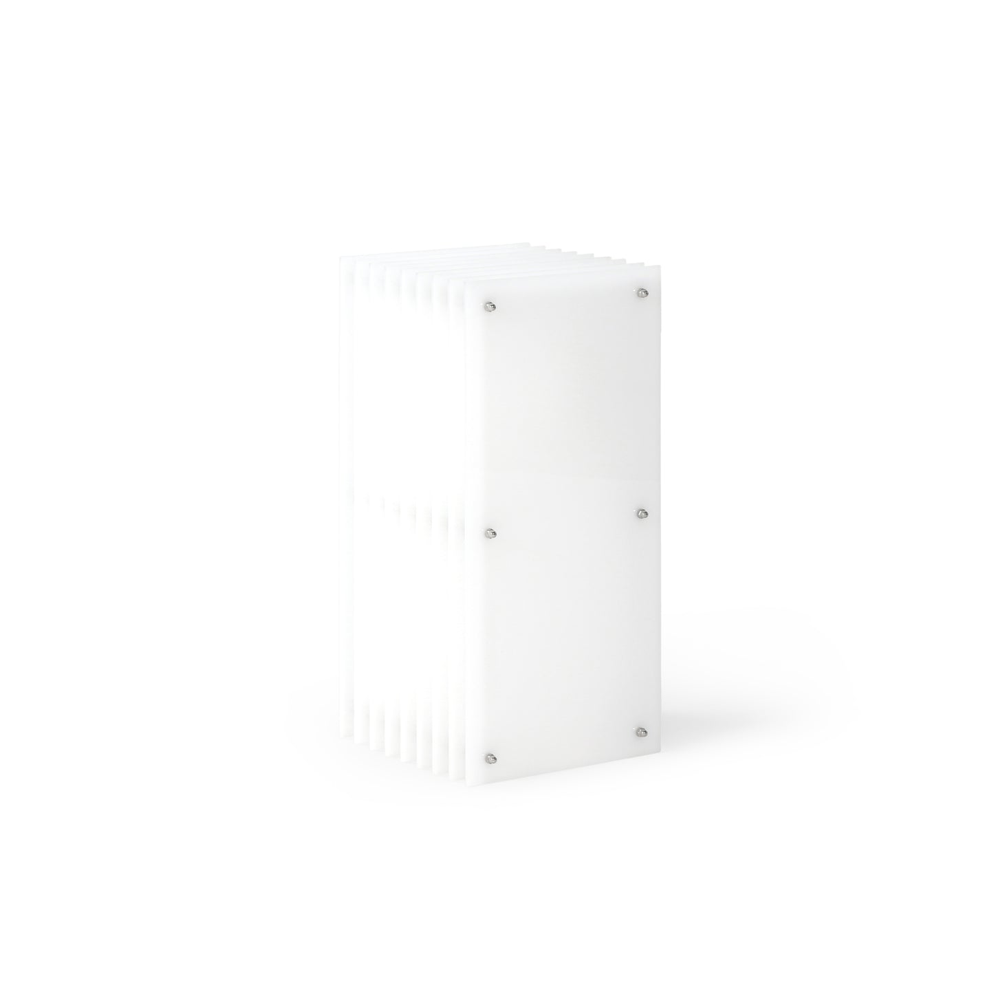 Lớp small rectangle in milky acrylic CE