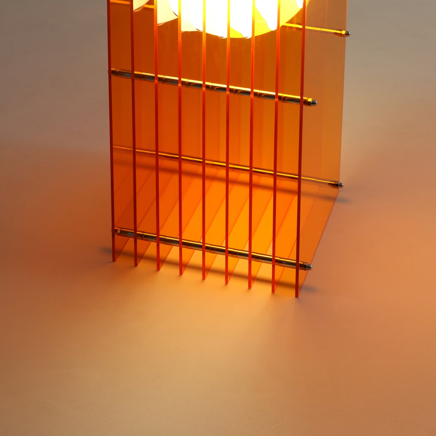 Lớp small rectangle in orange acrylic CE