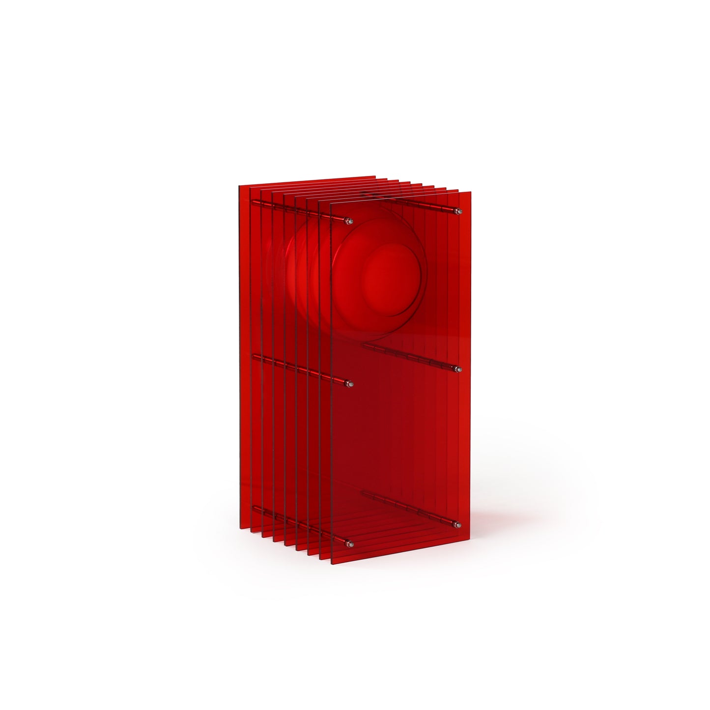 Lớp small rectangle in red acrylic CE
