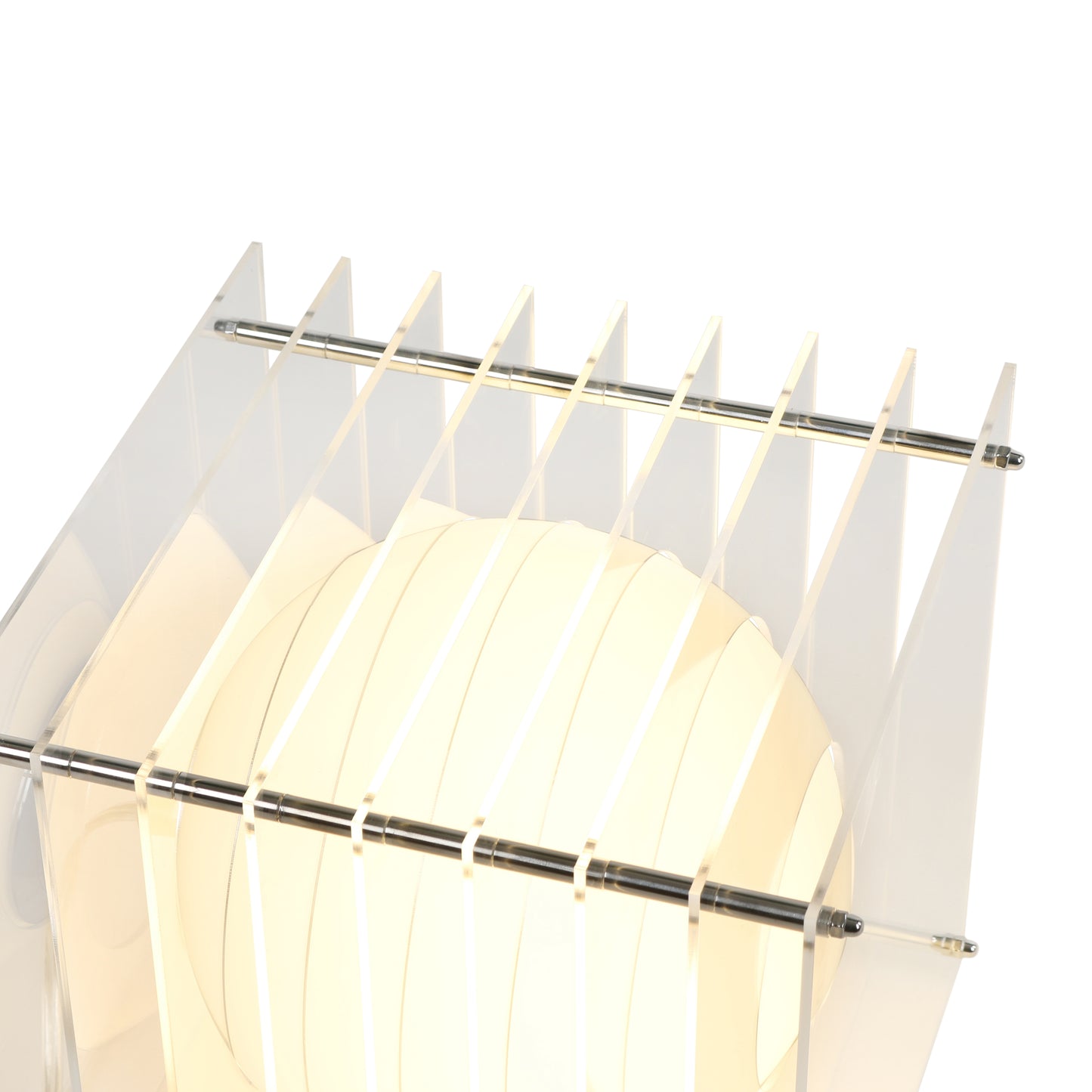 Lớp big square in clear acrylic CE