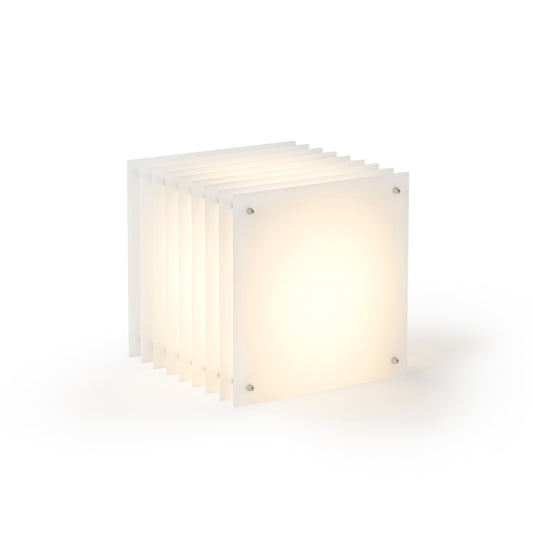 Lớp big square in milky acrylic CE