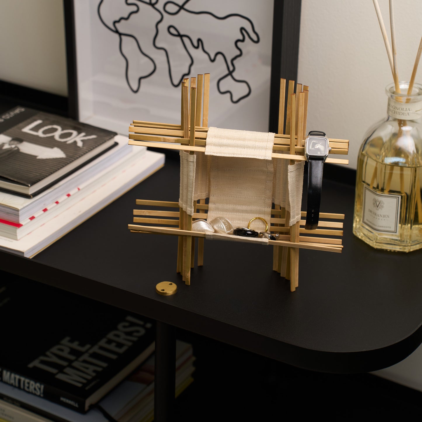 Đan Catch-all in cream