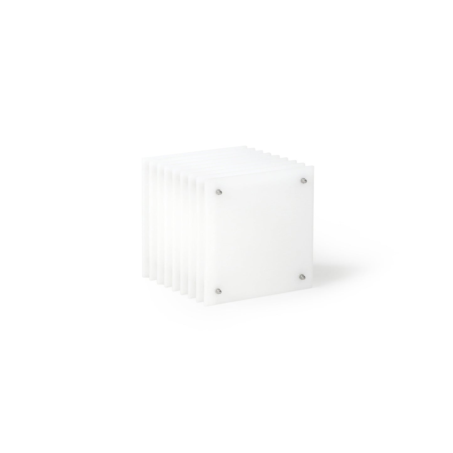 Lớp small square in milky acrylic CE