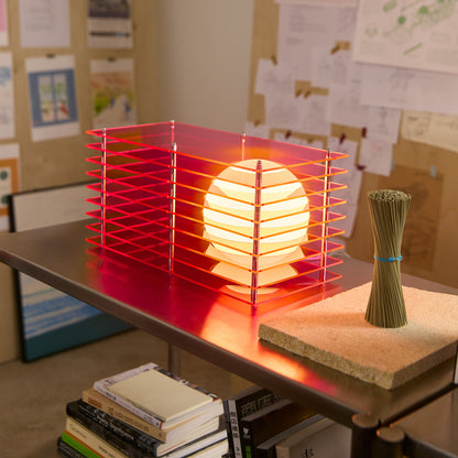 Lớp small rectangle in electric pink acrylic CE