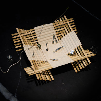 Đan Catch-all in cream