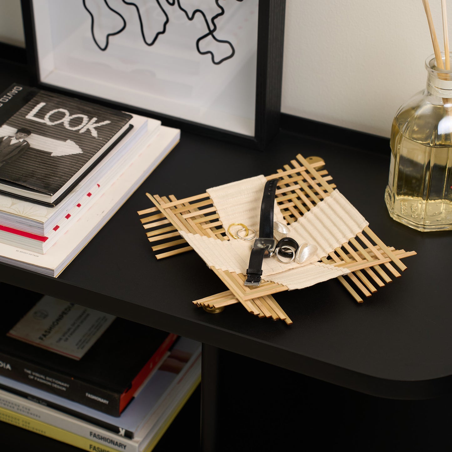 Đan Catch-all in cream