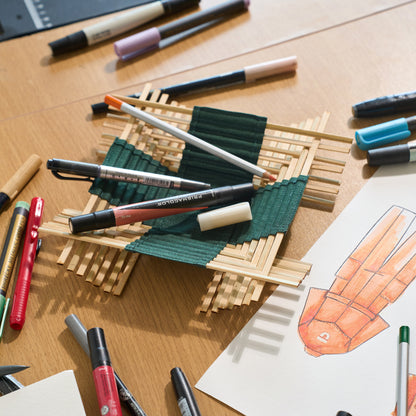 Đan Catch-all in green