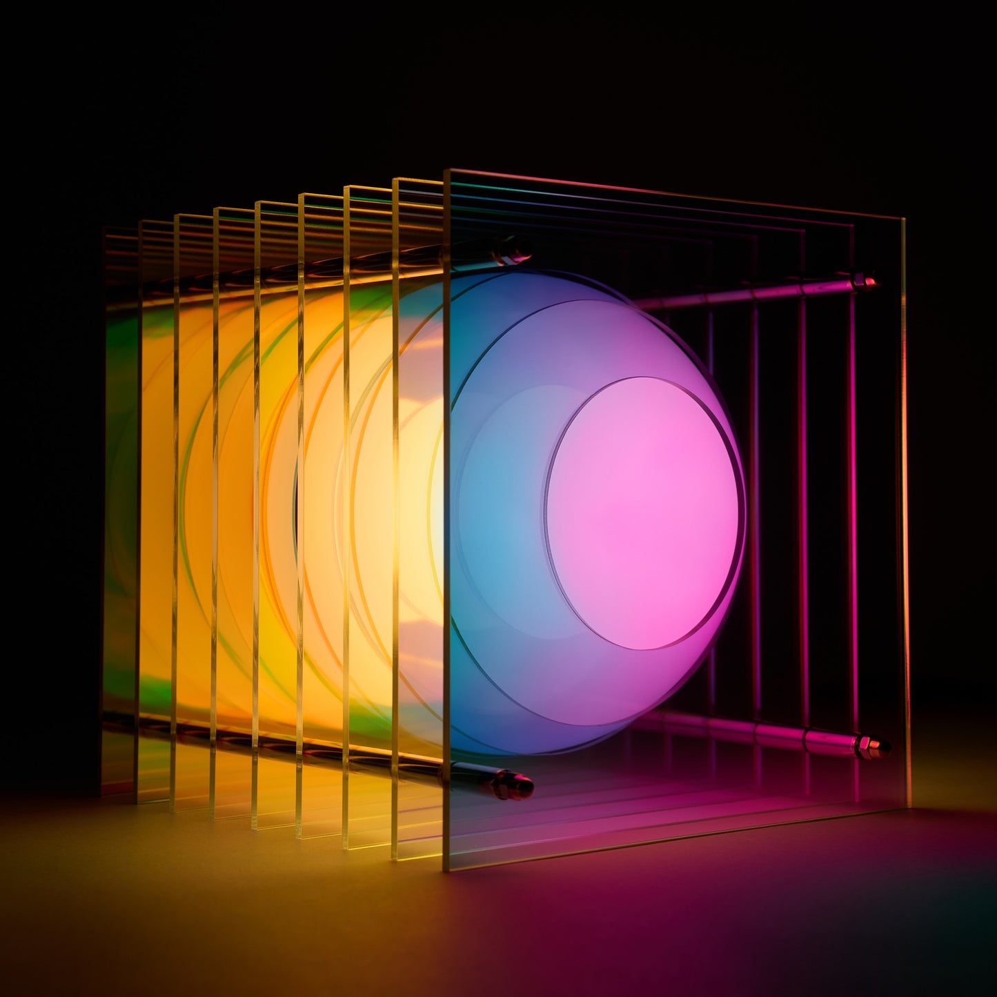 Lớp small square in dreamy acrylic CE
